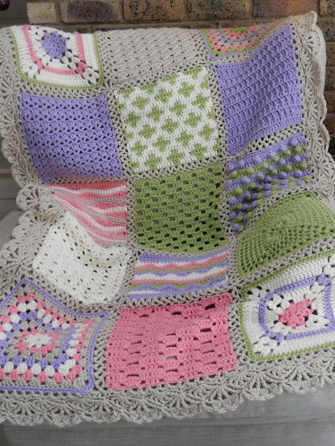 Crochet Sampler Afghan 