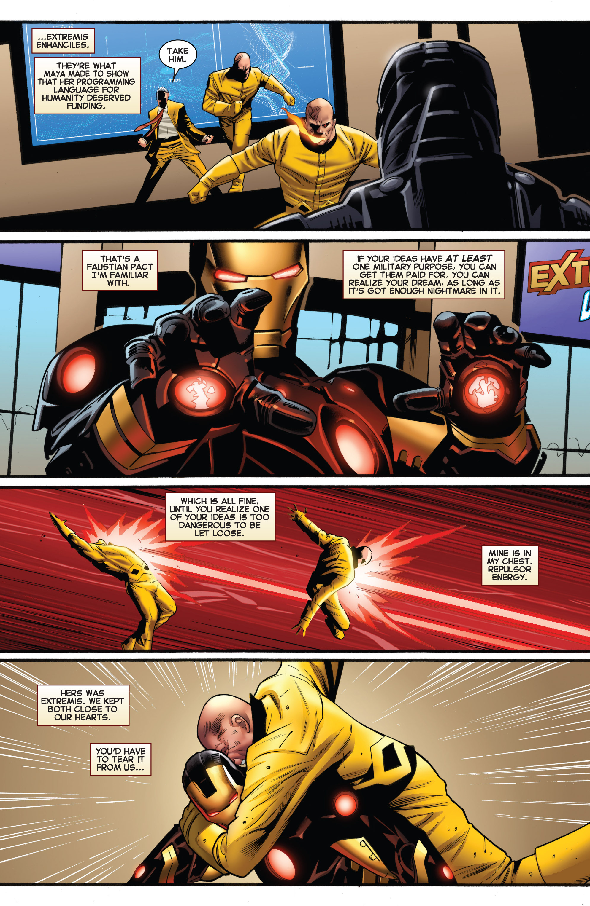 Read online Iron Man (2013) comic -  Issue #1 - 18