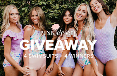 pink desert swimsuits