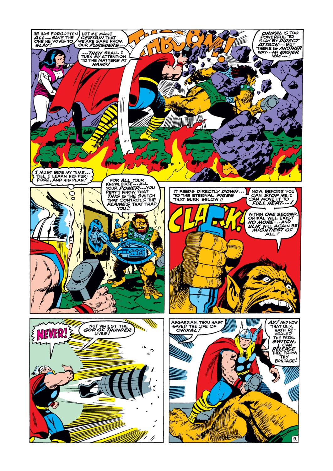 Read online Thor (1966) comic -  Issue #139 - 14