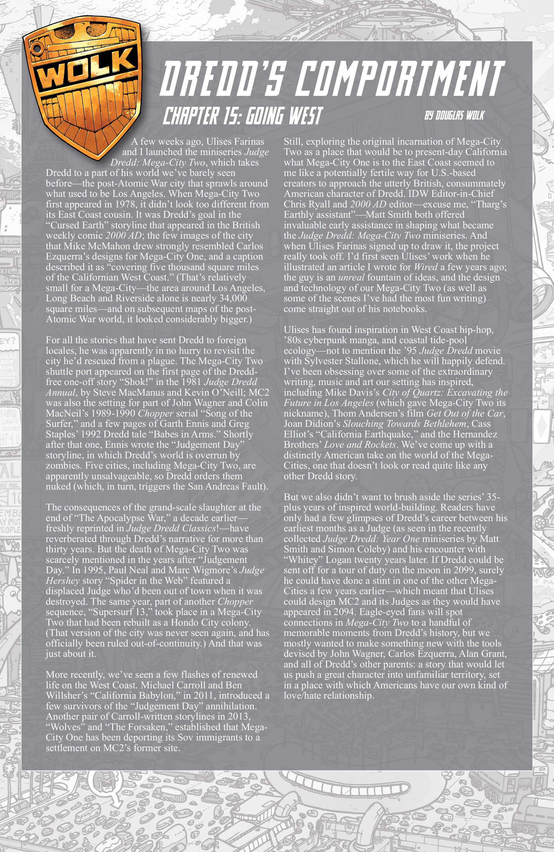 Read online Judge Dredd (2012) comic -  Issue #15 - 23