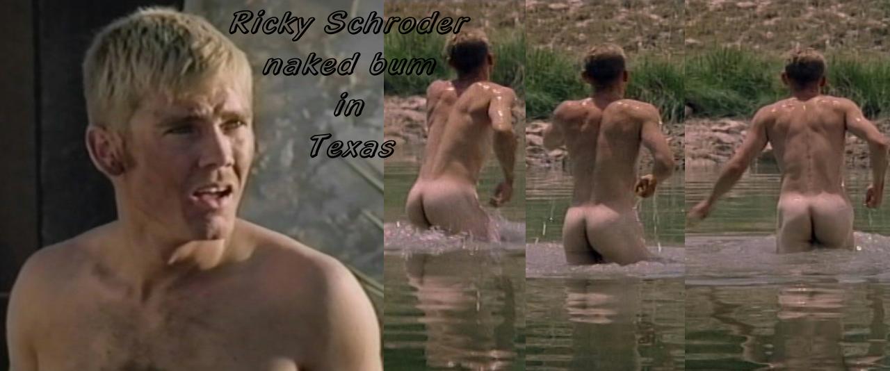 Rick Schroder naked bum in Texas.
