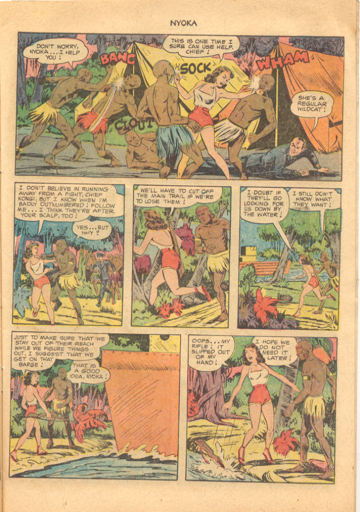 Read online Nyoka the Jungle Girl (1945) comic -  Issue #76 - 7