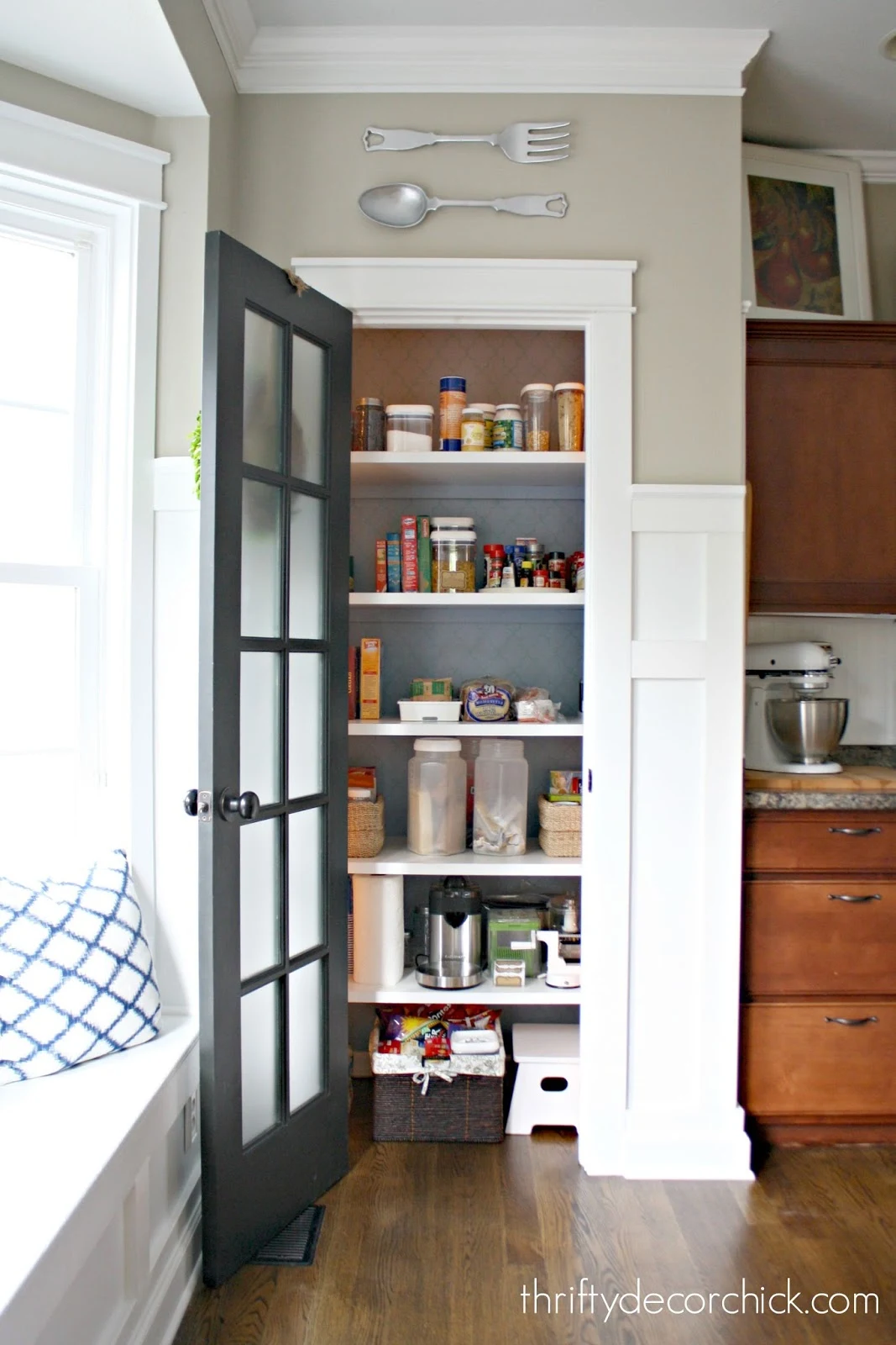 How to Make DIY Pull Out Pantry Shelves and Drawers, Thrifty Decor Chick