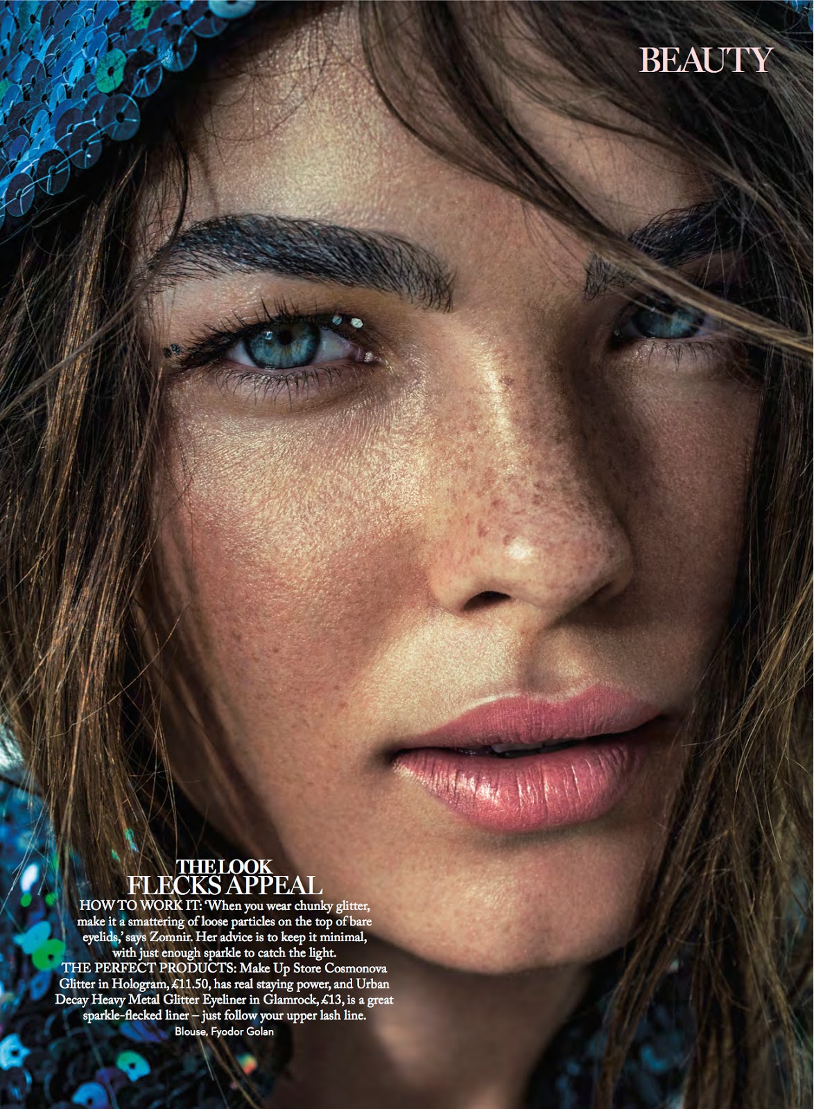 crystal clear: bambi northwood-blyth by enrique badulescu for uk marie ...