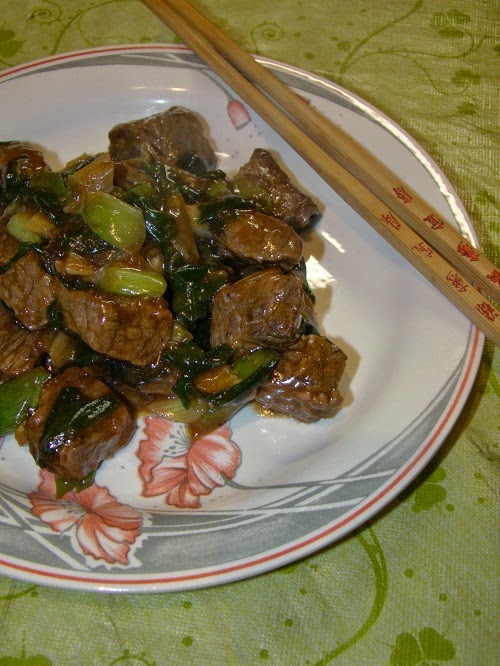 Vita cu ghimbir si ceapa verde