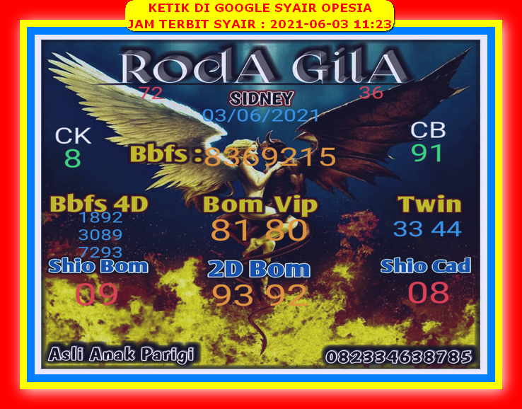 1 New Message Kode Syair Sydney 3 Juni 2021 Forum Syair Togel Hongkong Singapura Sydney
