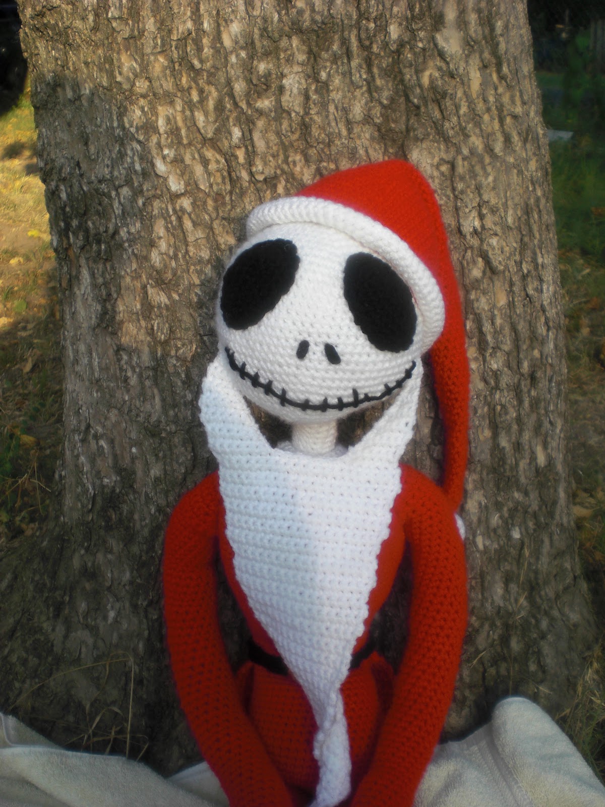 fletcher's crochet lab Santa Jack Skellington pattern is finally up!