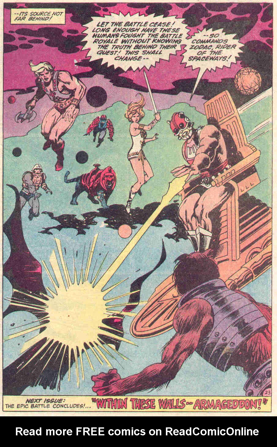 Read online Masters of the Universe (1982) comic -  Issue #2 - 24