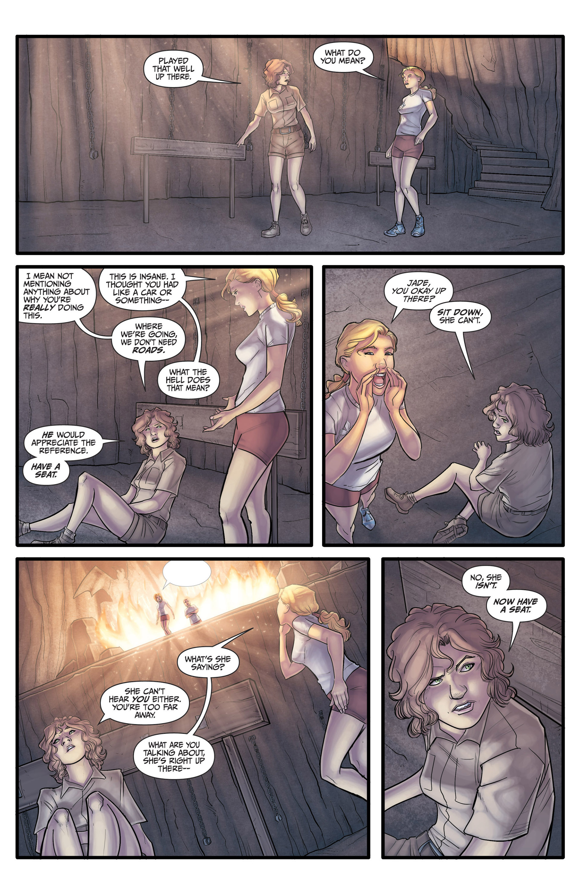 Read online Morning Glories comic -  Issue # _TPB 3 - 33