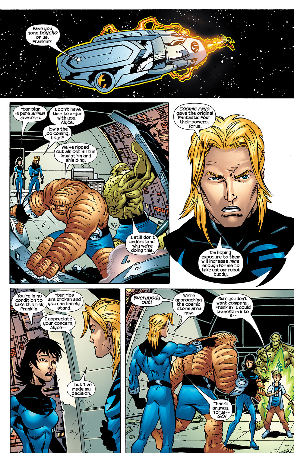 Read online Fantastic Five (2007) comic -  Issue #4 - 12