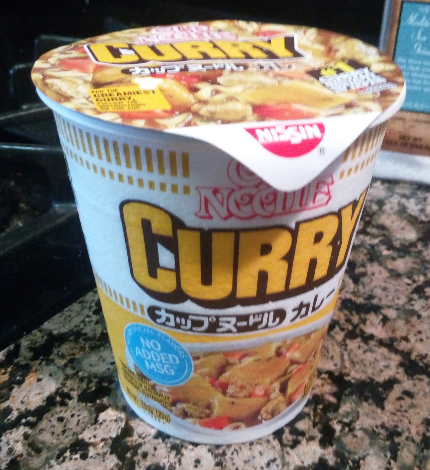 Taste Test: Curry Cup Noodles