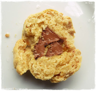 chocolate filled scones