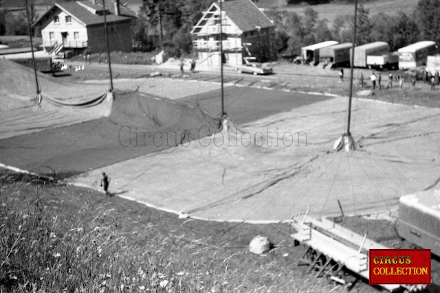 Le Grand Cirque de France 1962 Photo Hubert Tièche     Collection Philippe Ros 