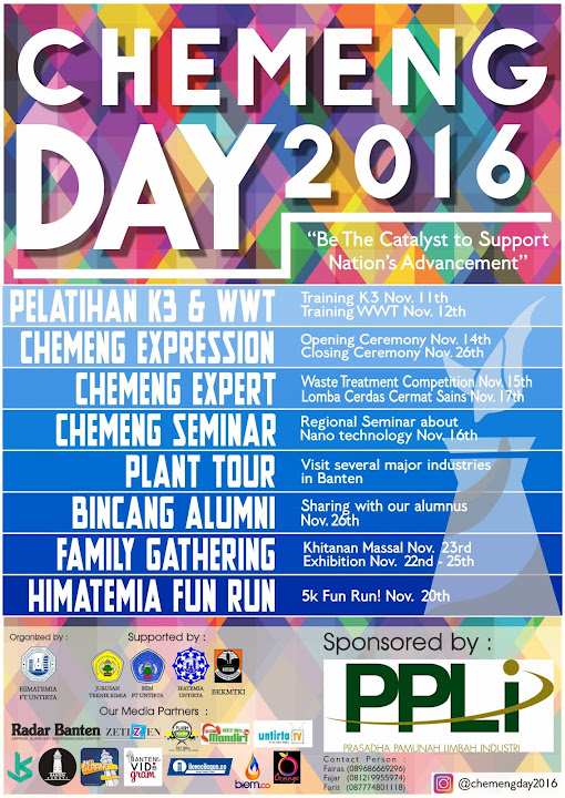 Chemical Engineering Day 2016 (ChemEng Day 2016) Chemical Engineering Day 2016 (ChemEng Day 2016)