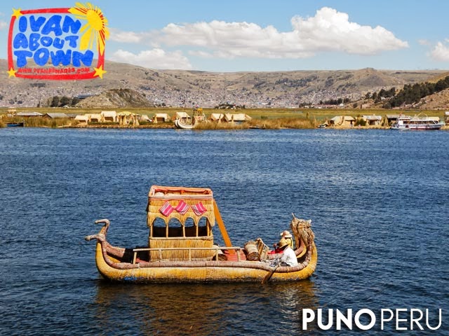 Uros Floating Islands in Puno, Peru