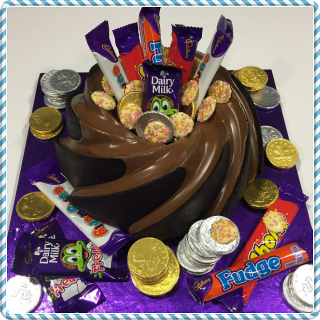 Selection Box Bundt Cake Dollybakes