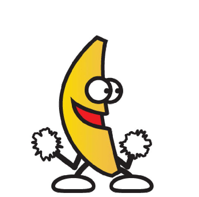 Huge dancing banana