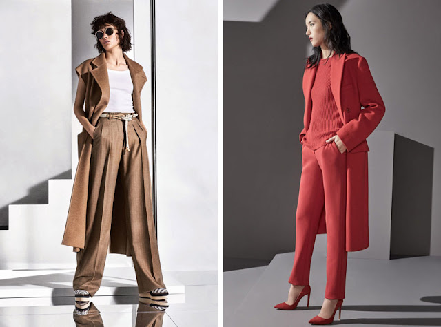 Монохромные образы Девушка в красном монохромном образе