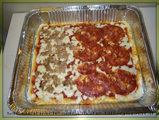 pizza farcita con farina farabella