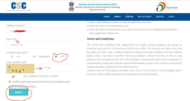 new csc registration 2019 full process