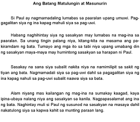 Kwentong Pambata Maikling Kwento Tagalog - Maikling Kwentong