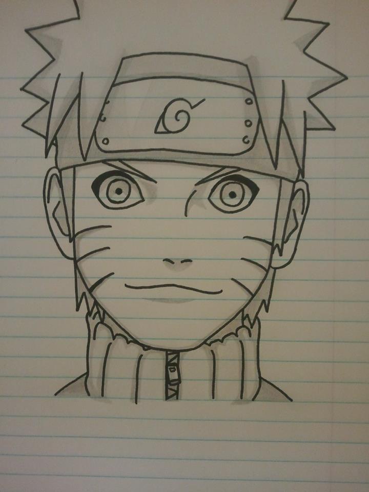 Gambar Lukisan Naruto Dari Pensil