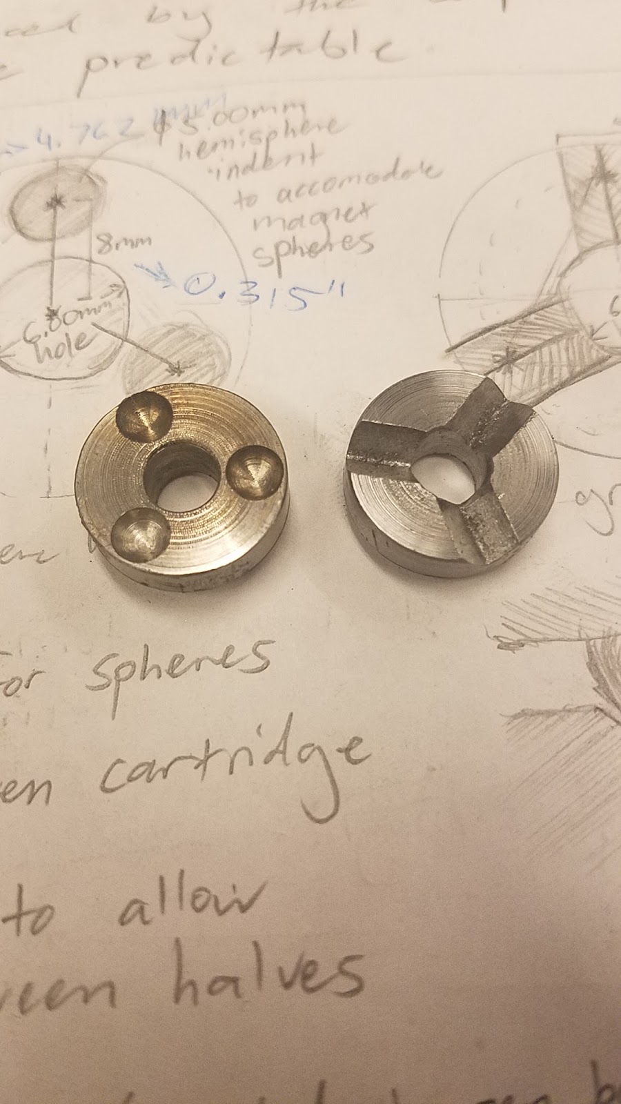 Kinematic Coupling Pen Fabrication AvaMakesThings