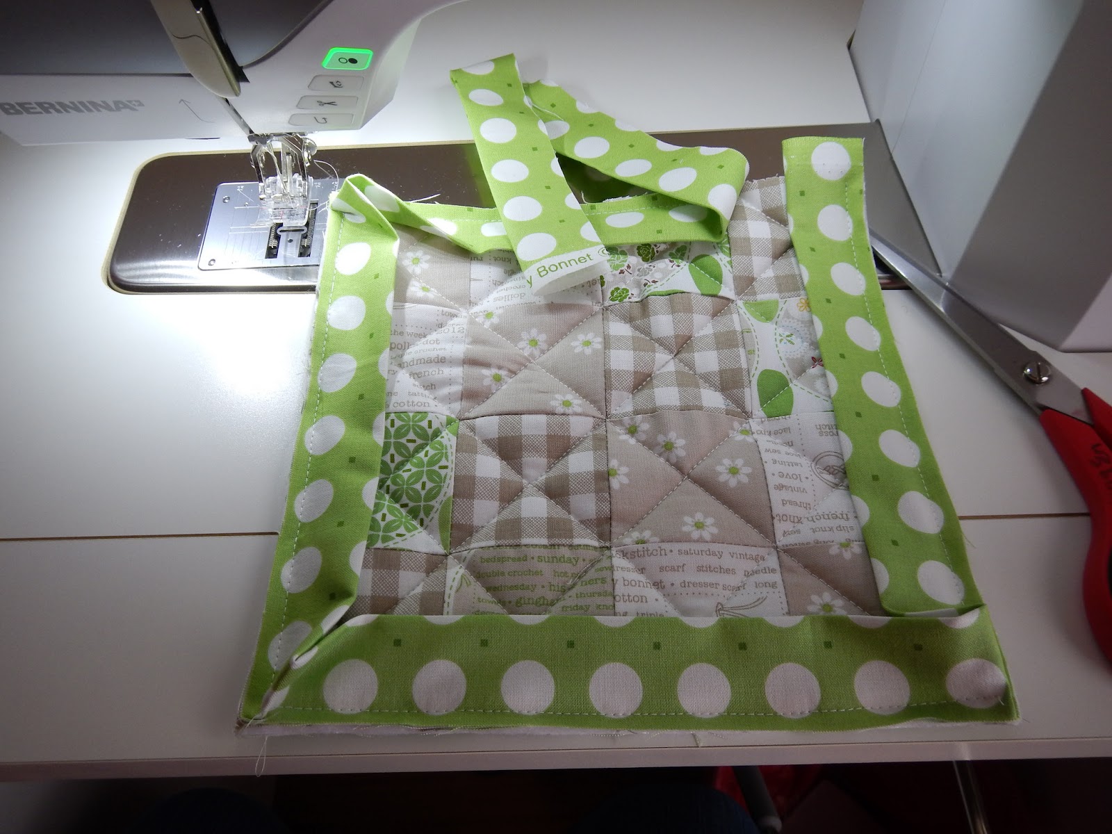 A Place to Share Charm square pot holder tutorial