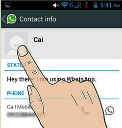 How do you know you are blocked on Whatsapp
