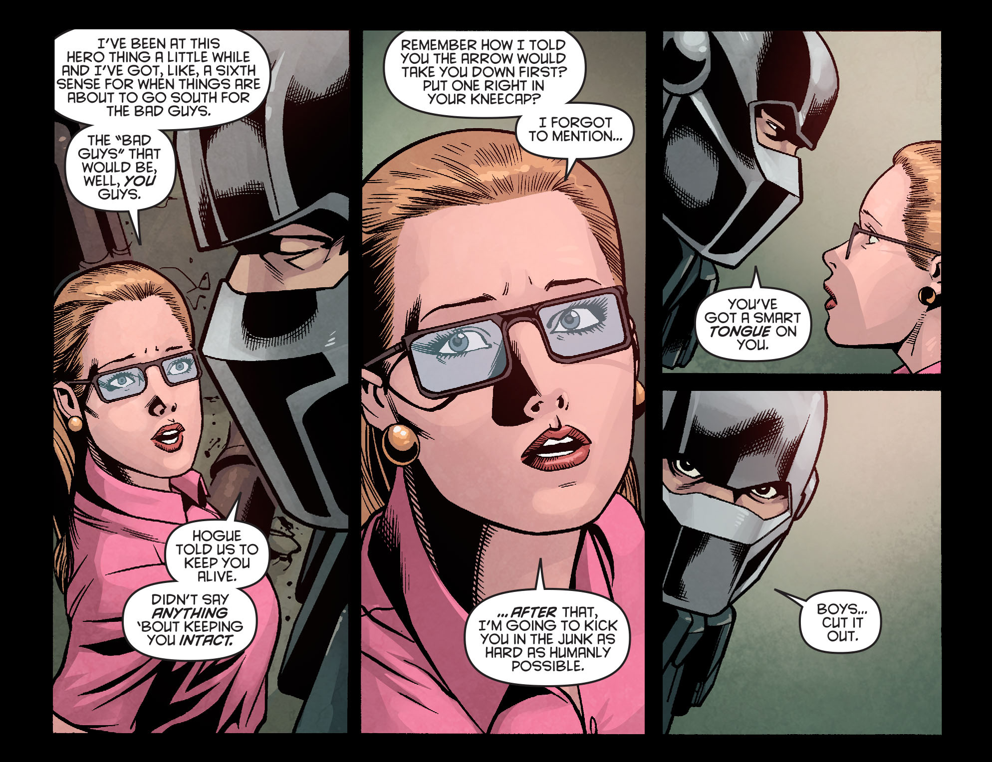 Read online Arrow: Season 2.5 [I] comic -  Issue #15 - 12