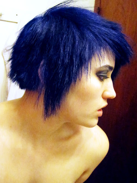 emo hairstyles girls purple