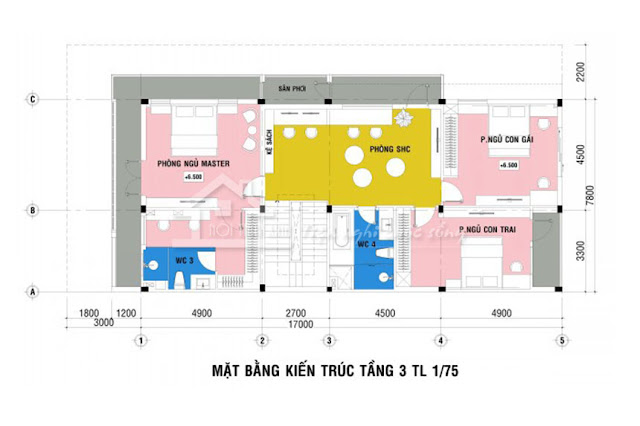 Thiết kế nội thất biệt thự 3 tầng sang trọng 200m2 Thiet-ke-noi-that-biet-thu-200m2_1410