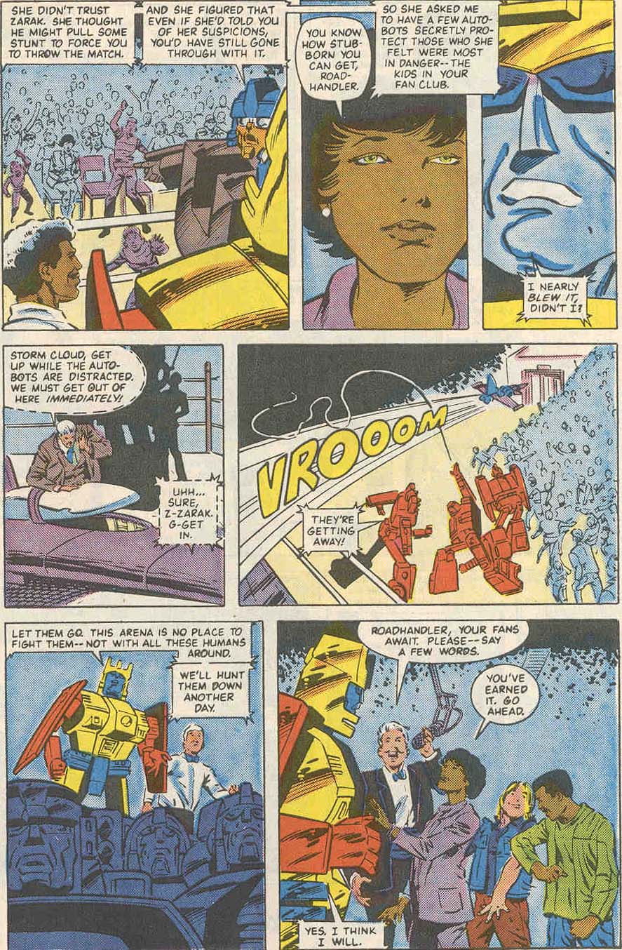 Read online The Transformers (1984) comic -  Issue #55 - 22