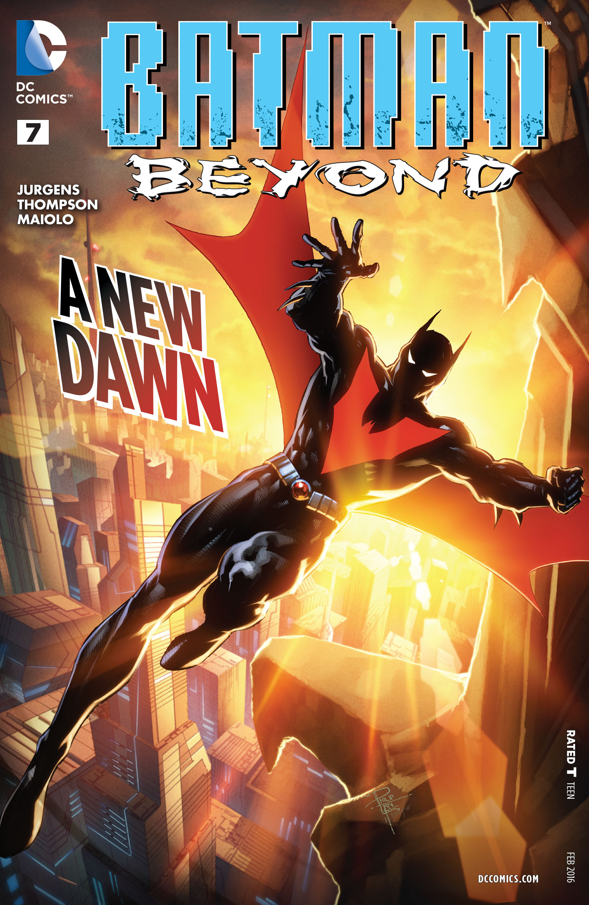 Read online Batman Beyond (2015) comic -  Issue #7 - 1