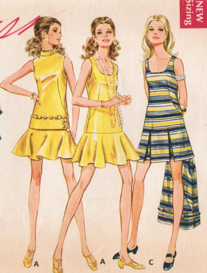 flapper dress pattern vogue