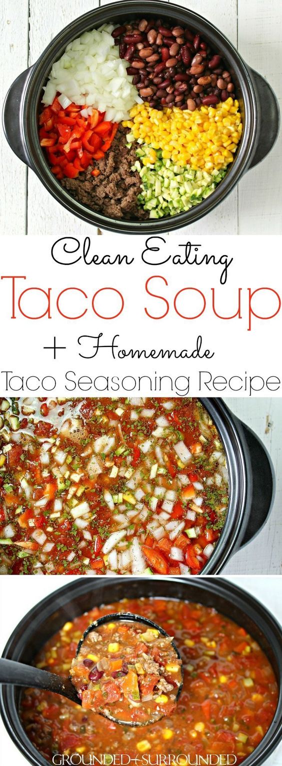 Clean Eating Taco Soup
