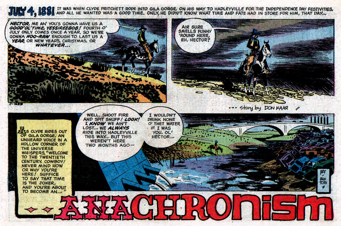 Read online Weird Western Tales (1972) comic -  Issue #14 - 22