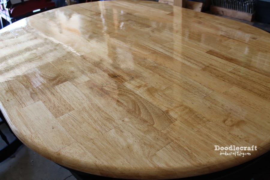 Varnish a Wood Table!