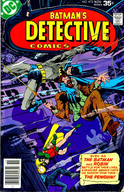 Detective Comics v1 #473 dc comic book cover art by Marshall Rogers Detective Comics v1 #473 dc comic book cover art by Marshall Rogers