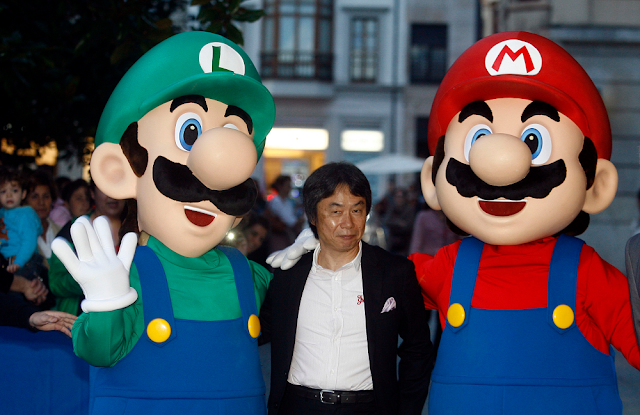 Para Miyamoto, jogos do Mario não são feitos para crianças 1 luigi%2Bmario%2Bmiya.png