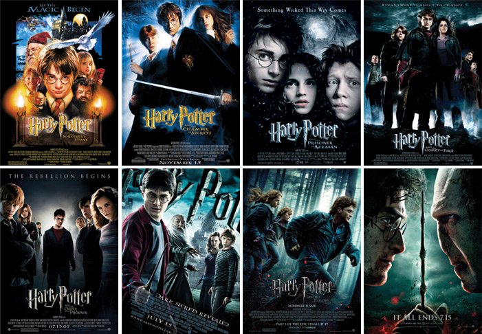 The New Cinema: HARRY POTTER MOVIE COLLECTION