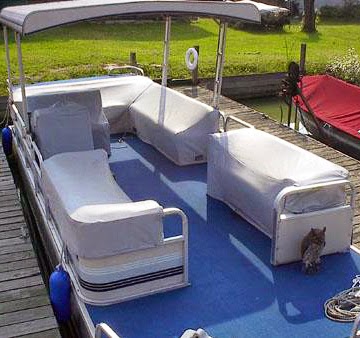 Pontoon Seat Covers - Pontoon Boat Seat Slip Covers