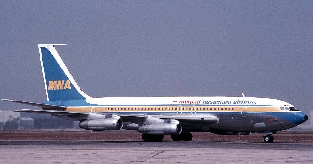 Catatan Seorang Angger Kiprah Boeing 707 di Indonesia