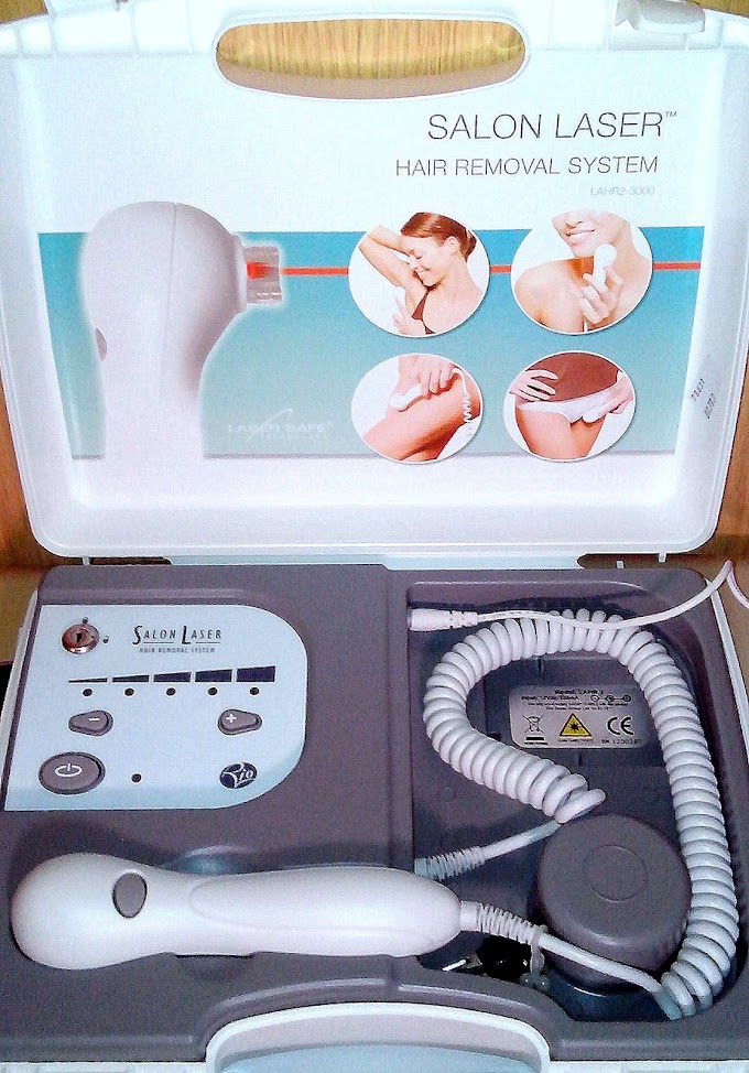 Je teste l'épilation définitive à domicile: Salon Laser LAHR2-3000 de RIO