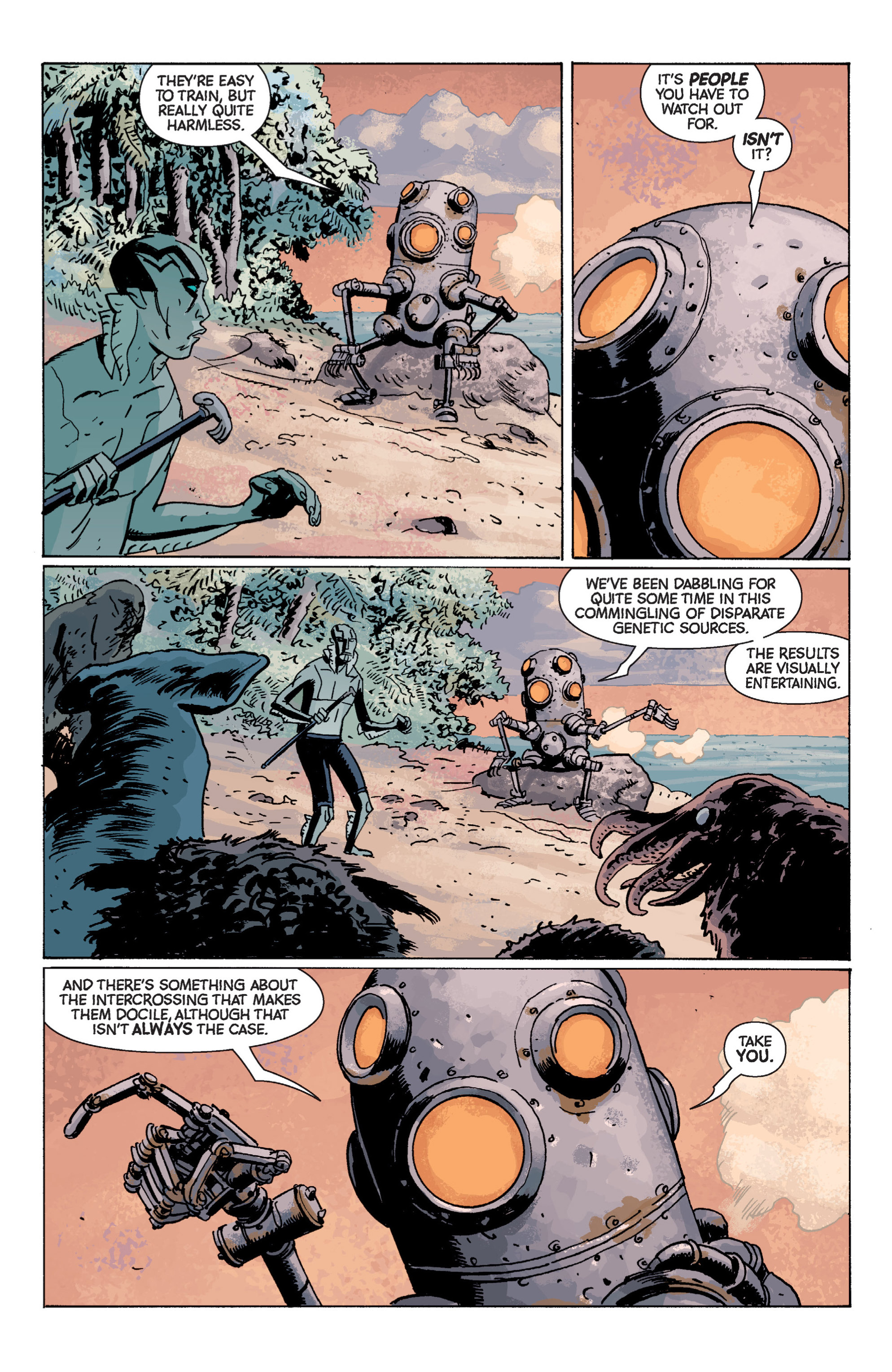 Read online B.P.R.D. (2003) comic -  Issue # TPB 7 - 108