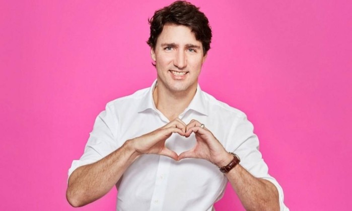 Dia da Mentira: site LGBT diz que premiê canadense vai posar nu em revista gay Dia da Mentira: site LGBT diz que premiê canadense vai posar nu em revista gay