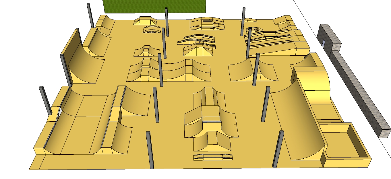 Ride It Skate Park Ride it Skate Park Layout South Shields