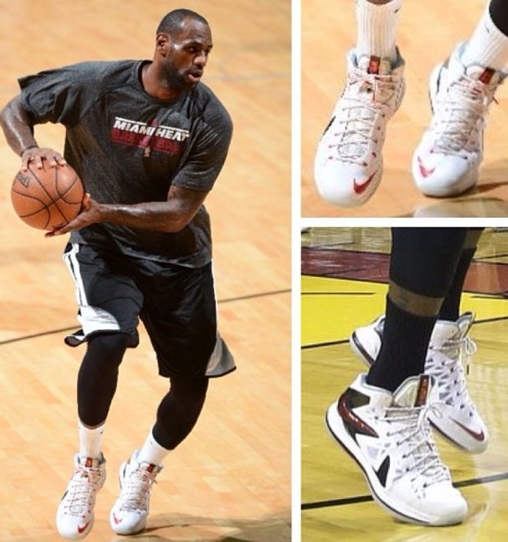 lebron james no tie shoes