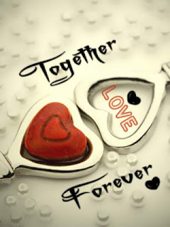 together forever love pendant